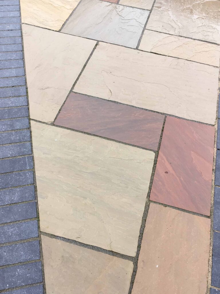 Raj Green Indian Sandstone Paving - Natural Stone Ireland